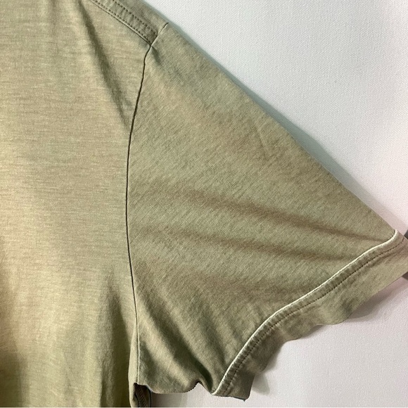 Tommy Bahama polo shirt L large Light green 100% Cotton Mens Raw edge collar - Picture 6 of 8